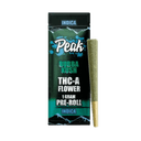 Peak THC-A 1g Preroll - Bubba Kush (Indica)