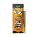 Peak THC-A 1g Preroll - Banana Punch (Hybrid)