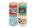 SMOKE ODOR CANDLE HOLIDAY