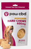 Paw CBD- Peanut Butter hard Chew 600mg