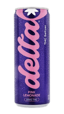 Delta Cannabis Water Pink Lemonade
