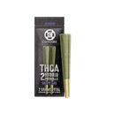 CannaAid THCA 1g 2ct Prerolls Grape Gas (Hybrid)