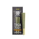CannaAid THCA 1g 2ct Prerolls Tropical Candy (Sativa)