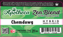 Apotheca THC-A Zen Blend Preroll - 1g - Chemdawg - Hybrid
