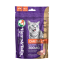 Hemp & Trails CBD Cat Treats Mackerel Bites - Omega 3 - 60ct - 300mg