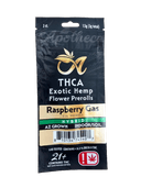 Apotheca THCA Bag Pre Rolls - 2ct x 1.5g - Raspberry Gas - Hybrid