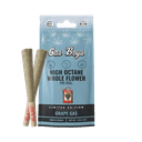 Gas Boys THCA High Octane Whole Flower Prerolls 2 x 1.5g - Grape Gas - Indica Hybrid