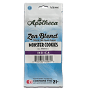 Apotheca THCA Zen Blend Pre-Roll - 3ct x 1g - Monster Cookies - Indica