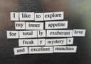 Magnetic Poetry Kit