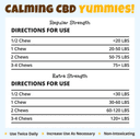 Bailey's CBD Dog Yummies - Medium Breed - Calming - PB & Banana - 30ct - 90mg
