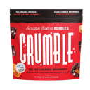 Crumble D9 Brownies - Salted Caramel - 10ct - 100mg