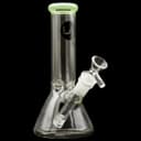 LA Trade Water Pipe Beaker 8" with color n top