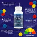 Enjoy D9/CBN Live Rosin Gummies - Sleep - Mixed Fruit - Indica - 25ct - 300/325mg