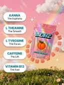 SOHI Kanna Gummies - Peach Glow - 12ct - 360mg
