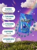 SOHI Kanna Gummies - Electric Blue Razz - 12ct - 360mg