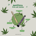 Apotheca THC-A Preroll - Exotic - 1g Whole Flower