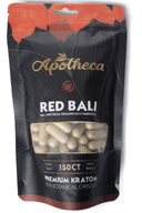 Apotheca Kratom Red Bali Capsules