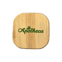 Apotheca Wooden Top Glass Jar - 4 Sizes | Apotheca.org FREE SHIPPING!*