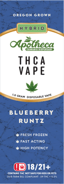 Apotheca THC-A Disposable 1g