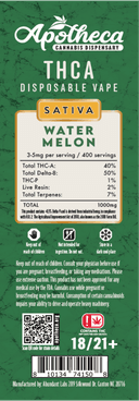 Apotheca THC-A Disposable 1g