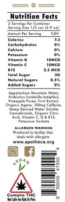 Apotheca Delta-9 Infused Seltzer - 30mg