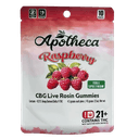 Apotheca Delta 9 / CBD / CBG Live Rosin Gummies - 1.25mg:20mg:20mg - 10ct