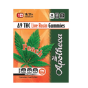 Apotheca Delta 9 / CBD Live Rosin Gummies - 5mg D9 /50mg CBD - 5mg