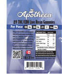 Apotheca D9/CBN Live Rosin Nighttime Gummies - 1.25mg - Blueberry