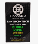 CA Black Label D8+THCP+THCH Disposable 2ML