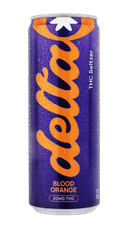 Delta Cannabis Water Blood Orange/Wedding Cake 20mg THC