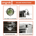 Ongrok Stainless Steel - Decarboxylation Kit