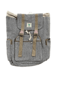 Monochrome Strappy Hemp Backpack