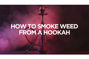 How to Smoke Weed From a Hookah