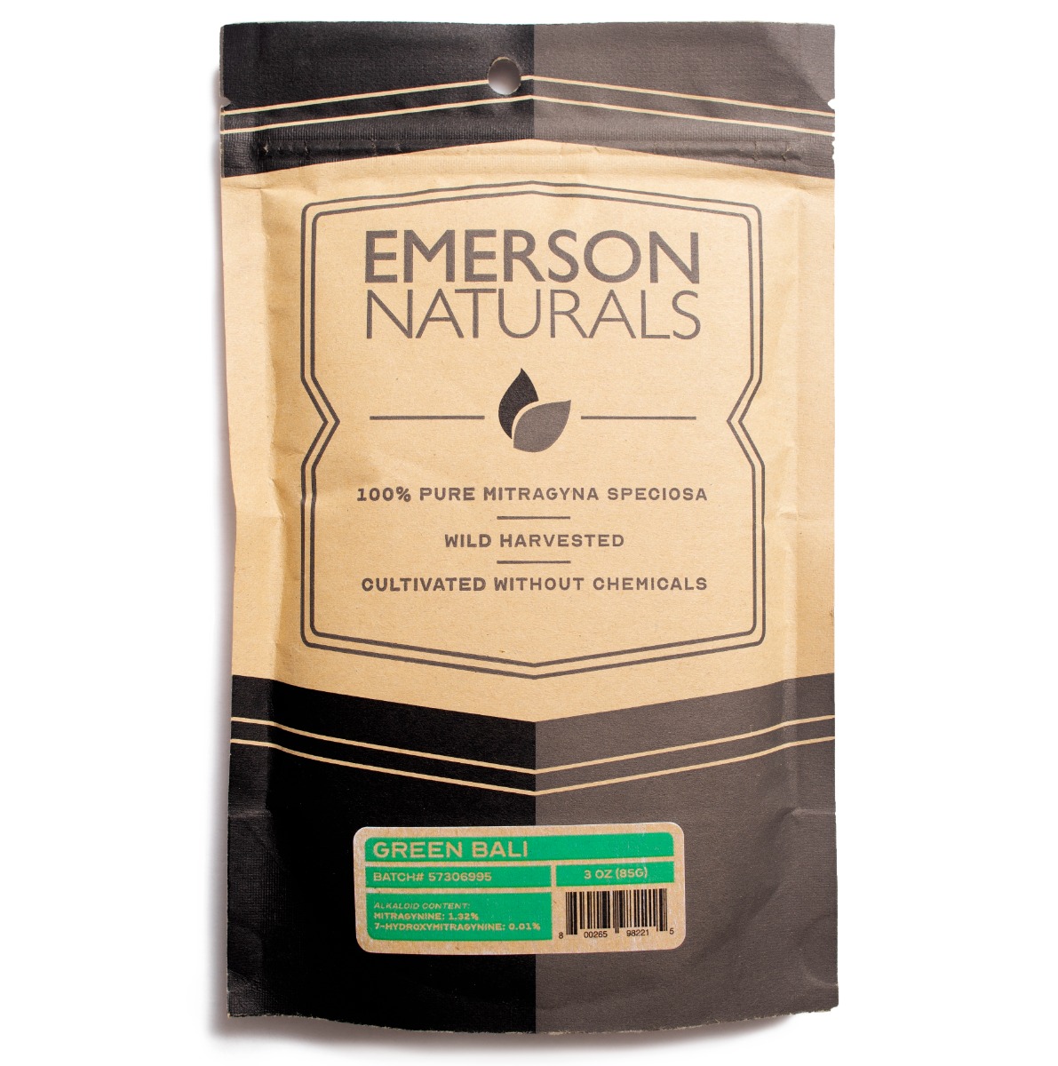 Green Bali Powder - 1/3/5oz - Emerson Naturals | Apotheca.org KRATOM FREE SHIPPING!*