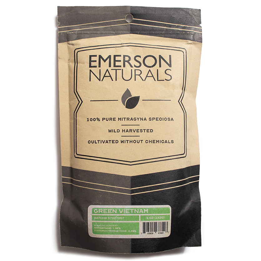 Green Vietnam Kratom Powder - Multiple Sizes - Emerson Naturals | Apotheca.org Kratom  FREE DELIVERY!*