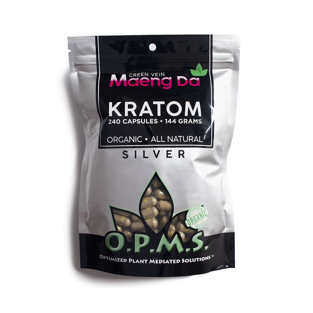 OPMS Green Vein Maeng Da Kratom Capsules | Apotheca
