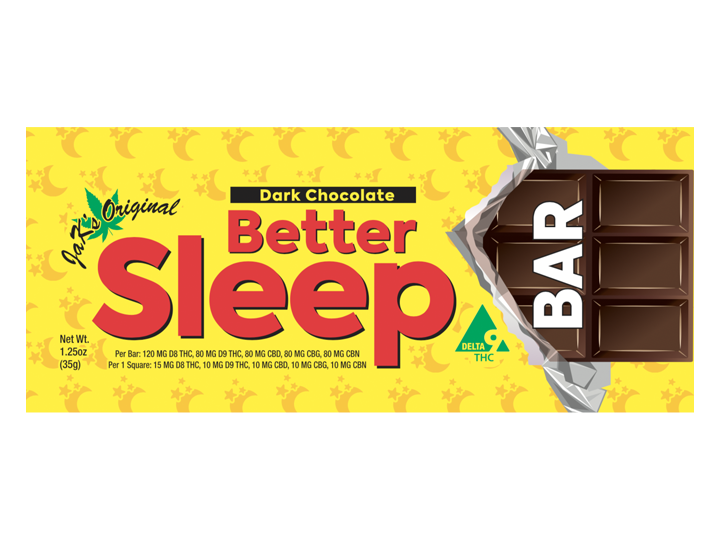D9 Chocolate Bar - Better Sleep - Dark Chocolate - 100mg - Jak's Original | Apotheca.org 4 THC FREE SHIPPING!*