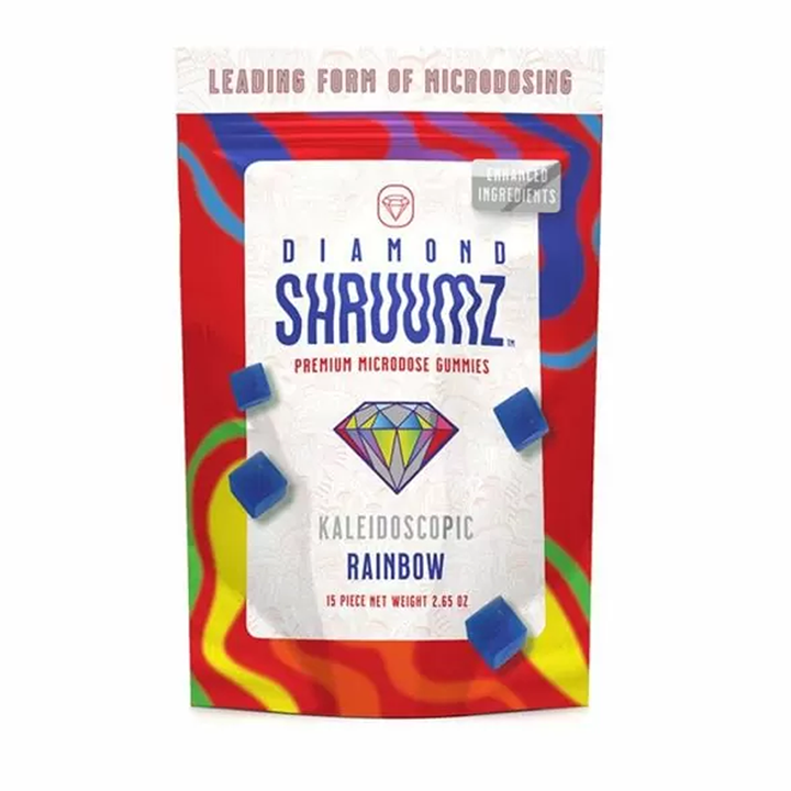 Microdose Mushroom Gummies - 15ct - Rainbow - Diamond Shruumz | Apotheca.org Delivers Trippy 'Shrooms, Free!*