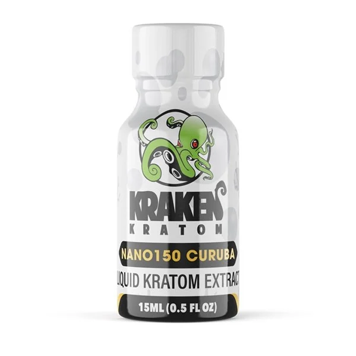 Liquid Nano Curuba Kratom Shot - 150mg - 15ml - Kraken Kratom | Apotheca.org Delivers Kratom, Free!*