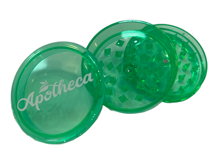 3-Piece Grinder - 2.4in - Acrylic - 3 Colors | Apotheca.org 4 FREE DELIVERY!*