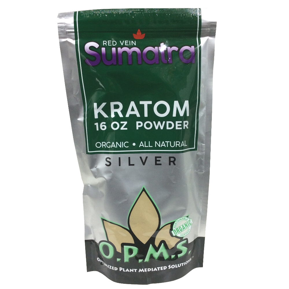 OPMS Silver - Red Vein Sumatra Kratom Powder - Multiple Sizes | Apotheca.org Delivers!