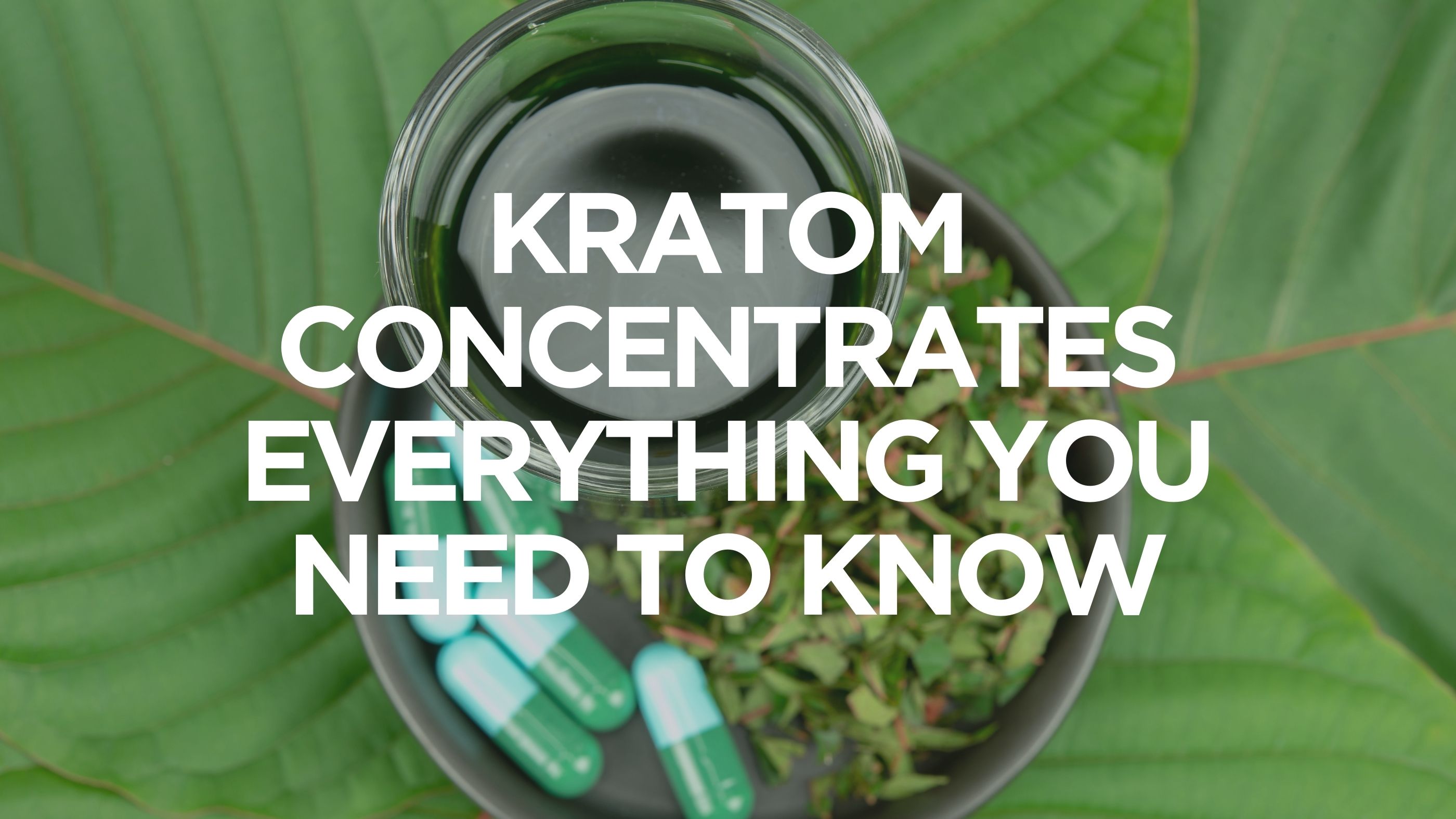kratom-concentrates-everything-you-need-to-know